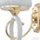 Бра 302387/1W Wh/Gd ★ Arte Milano — купить в интернет магазине ЛЮСТРАВИК☀