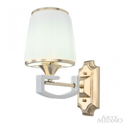 Бра 302457/1W Wh/Gd ★ Arte Milano — купить в интернет магазине ЛЮСТРАВИК☀