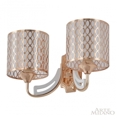 Бра 303387/2W Wh/Gd ★ Arte Milano — купить в интернет магазине ЛЮСТРАВИК☀