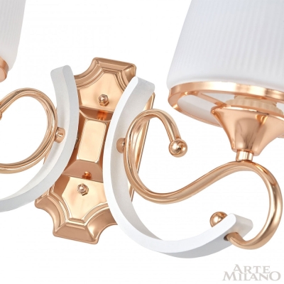 Бра 303857/2W Wh/Gd ★ Arte Milano — купить в интернет магазине ЛЮСТРАВИК☀