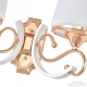 Бра 303857/2W Wh/Gd ★ Arte Milano — купить в интернет магазине ЛЮСТРАВИК☀