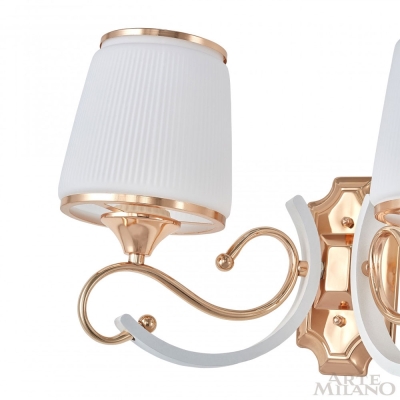 Бра 303857/2W Wh/Gd ★ Arte Milano — купить в интернет магазине ЛЮСТРАВИК☀