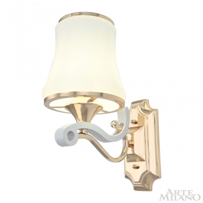 Бра 303987/1W Wh/Gd ★ Arte Milano — купить в интернет магазине ЛЮСТРАВИК☀
