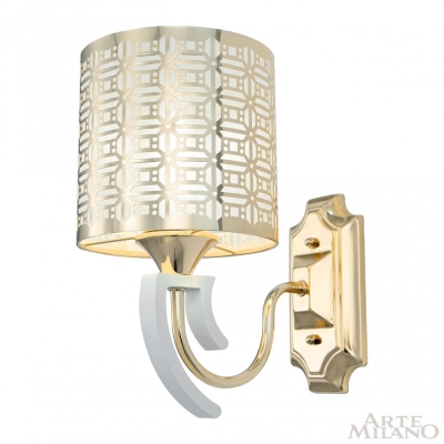 Бра 308857/1W Wh/Gd ★ Arte Milano — купить в интернет магазине ЛЮСТРАВИК☀