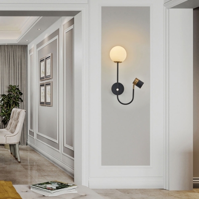 Бра 274802/1+1B BK/GD ★ Arte Milano — купить в интернет магазине ЛЮСТРАВИК☀