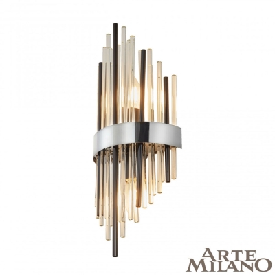 Бра 1A.D170.H450.E14.2 Bk ★ Arte Milano — купить в интернет магазине ЛЮСТРАВИК☀