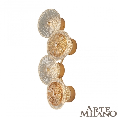 Бра 4.1252B.D250.H500.LED G ★ Arte Milano — купить в интернет магазине ЛЮСТРАВИК☀