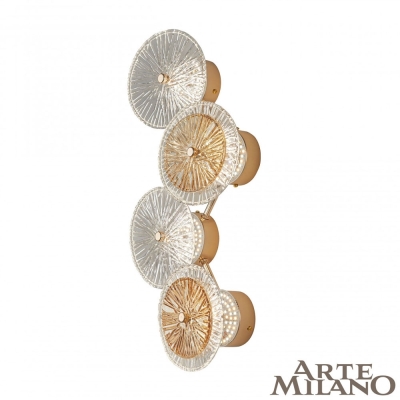 Бра 4.1252B.D250.H500.LED G ★ Arte Milano — купить в интернет магазине ЛЮСТРАВИК☀