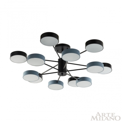 Светильник 250906/12B Bk/Gr ★ Arte Milano — купить в интернет магазине ЛЮСТРАВИК☀