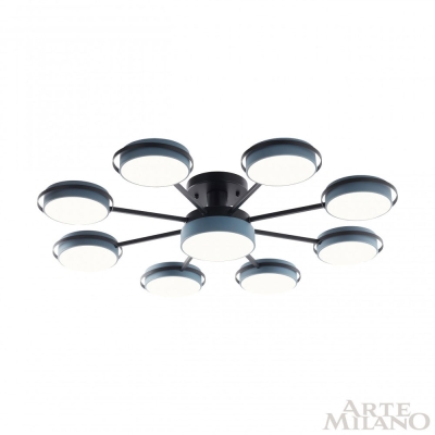 Светильник 250406/8+1 Gr ★ Arte Milano — купить в интернет магазине ЛЮСТРАВИК☀
