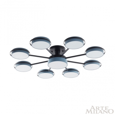 Светильник 250406/8+1 Gr ★ Arte Milano — купить в интернет магазине ЛЮСТРАВИК☀