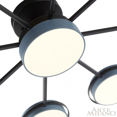 Светильник 250406/8+1 Gr ★ Arte Milano — купить в интернет магазине ЛЮСТРАВИК☀