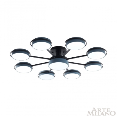 Светильник 250406/8+1 Gr ★ Arte Milano — купить в интернет магазине ЛЮСТРАВИК☀