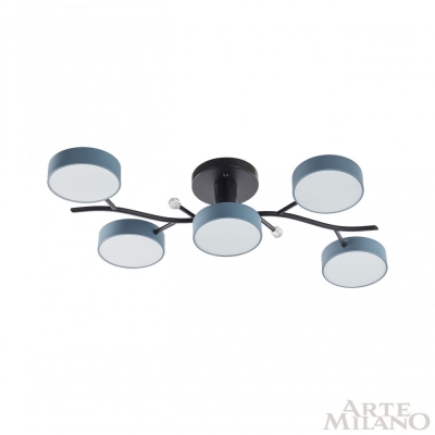 Светильник 256606/5 Bk/Gr ★ Arte Milano — купить в интернет магазине ЛЮСТРАВИК☀