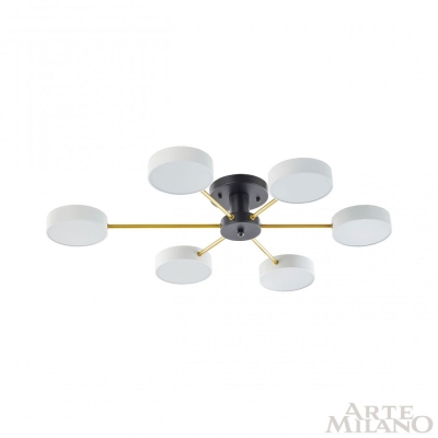 Светильник 252006/6 Bk/Wh ★ Arte Milano — купить в интернет магазине ЛЮСТРАВИК☀