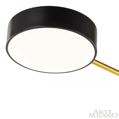 Светильник 252006/3 Bk/Bk ★ Arte Milano — купить в интернет магазине ЛЮСТРАВИК☀