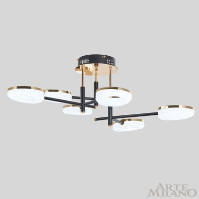 Светильник 272999/6 BK/GD ★ Arte Milano — купить в интернет магазине ЛЮСТРАВИК☀
