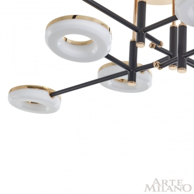 Светильник 272999/8 BK/GD ★ Arte Milano — купить в интернет магазине ЛЮСТРАВИК☀