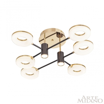 Светильник 271399/6 BK/GD ★ Arte Milano — купить в интернет магазине ЛЮСТРАВИК☀