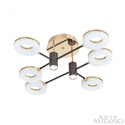 Светильник 271399/6 BK/GD ★ Arte Milano — купить в интернет магазине ЛЮСТРАВИК☀