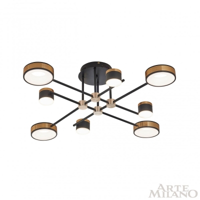 Светильник 272040/8 BK/GD ★ Arte Milano — купить в интернет магазине ЛЮСТРАВИК☀
