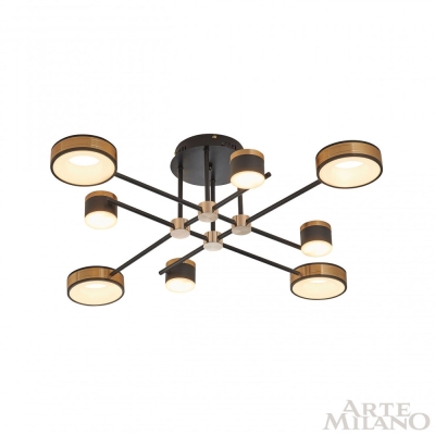 Светильник 272040/8 BK/GD ★ Arte Milano — купить в интернет магазине ЛЮСТРАВИК☀