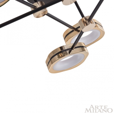 Светильник 277999/6 BK/GD ★ Arte Milano — купить в интернет магазине ЛЮСТРАВИК☀