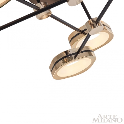 Светильник 277999/6 BK/GD ★ Arte Milano — купить в интернет магазине ЛЮСТРАВИК☀