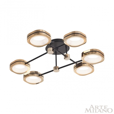 Светильник 277999/6 BK/GD ★ Arte Milano — купить в интернет магазине ЛЮСТРАВИК☀
