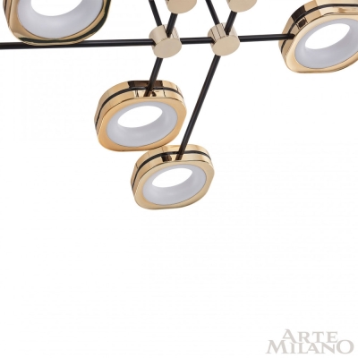 Светильник 277999/8 BK/GD ★ Arte Milano — купить в интернет магазине ЛЮСТРАВИК☀