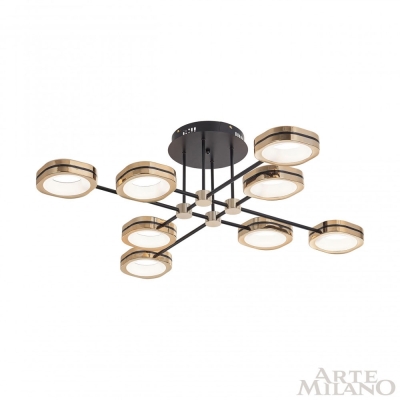 Светильник 277999/8 BK/GD ★ Arte Milano — купить в интернет магазине ЛЮСТРАВИК☀