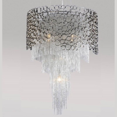 Подвес HAUBERK SP-PL8 D60 ★Crystal Lux, Матовый никель► — Купить▼