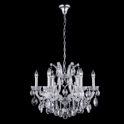 Люстра HOLLYWOOD SP6 CHROME ★Crystal Lux, Хром► — Купить▼