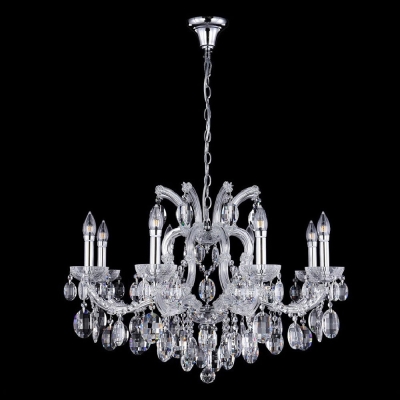Люстра HOLLYWOOD SP8 CHROME ★Crystal Lux, Хром► — Купить▼