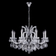 Люстра HOLLYWOOD SP8 CHROME ★Crystal Lux, Хром► — Купить▼