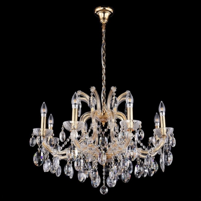 Люстра HOLLYWOOD SP8 GOLD ★Crystal Lux, Золото► — Купить▼