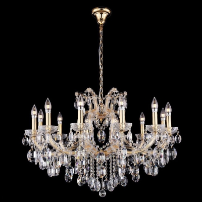 Люстра HOLLYWOOD SP12 GOLD ★Crystal Lux, Золото► — Купить▼