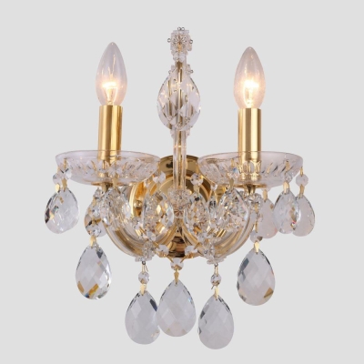 Бра Isabel AP2 Gold/Transparent ★Crystal Lux, Золото► — Купить▼