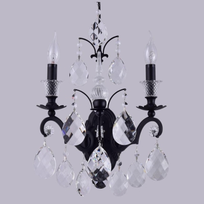 Бра Magnifico AP2 Black/Transparent ★Crystal Lux, Черный► — Купить▼