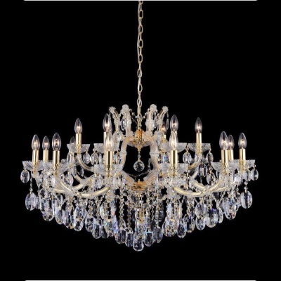 Люстра Hollywood SP12+6 Gold ★Crystal Lux, Золото► — Купить▼