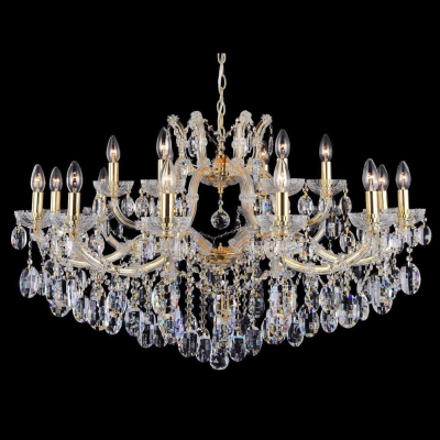 Люстра Hollywood SP12+6 Gold ★Crystal Lux, Золото► — Купить▼