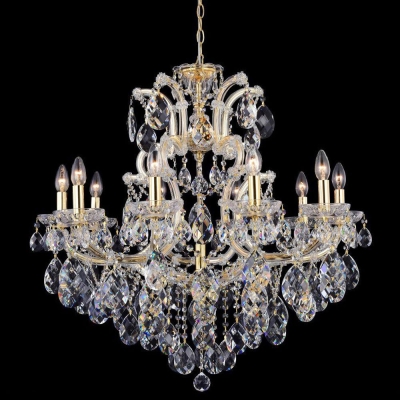 Люстра Isabel SP11 Gold/Transparent ★Crystal Lux, Золото► — Купить▼