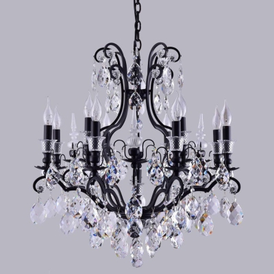 Люстра Magnifico SP13 Black/Transparent ★Crystal Lux, Черный► — Купить▼