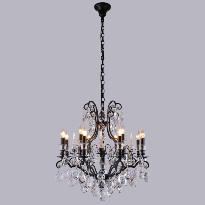 Люстра Magnifico SP13 Black/Transparent ★Crystal Lux, Черный► — Купить▼