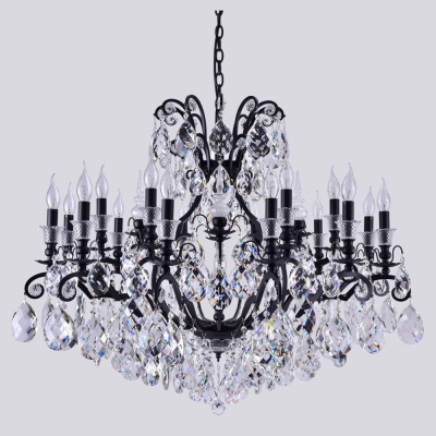 Люстра Magnifico SP19 Black/Transparent ★Crystal Lux, Черный► — Купить▼