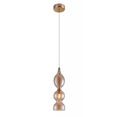 Подвес Iris SP1 B Amber ★Crystal Lux, Золото► — Купить▼