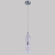 Подвес Iris SP1 B Transparent ★Crystal Lux, Хром► — Купить▼