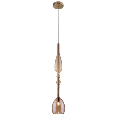 Подвес Lux New SP1 C Amber ★Crystal Lux, Золото► — Купить▼