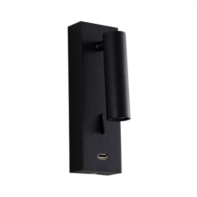 Светильник CLT 210W USB BL ★Crystal Lux, Черный► — Купить▼