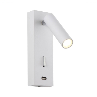 Светильник CLT 210W USB WH ★Crystal Lux, Белый► — Купить▼